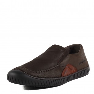 Мъжки ежедневни обувки Soho Mayfair естествена кожа кафяви